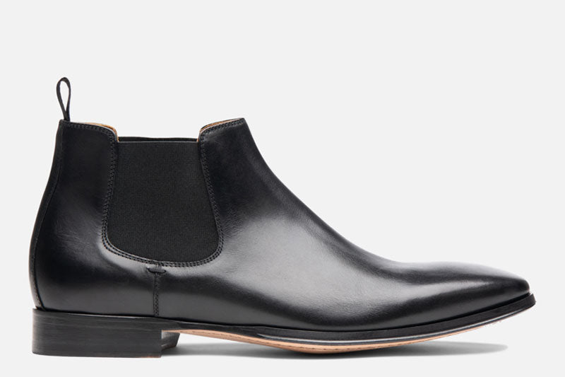 Gordon Rush Jordan Chelsea Boot Black Side View
