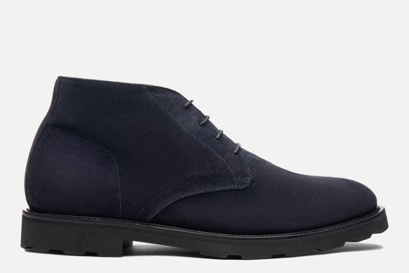 Gordon Rush Wesley Chukka Boot Navy Side View